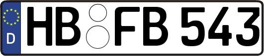 HB-FB543