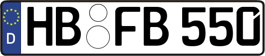 HB-FB550