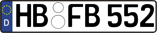 HB-FB552