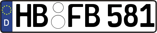 HB-FB581
