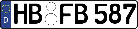 HB-FB587