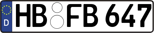 HB-FB647