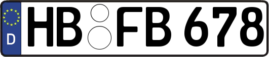 HB-FB678