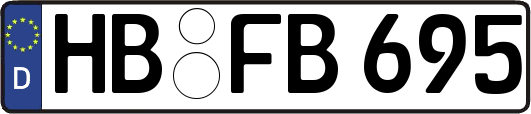 HB-FB695