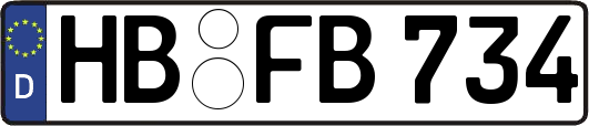 HB-FB734