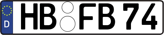 HB-FB74