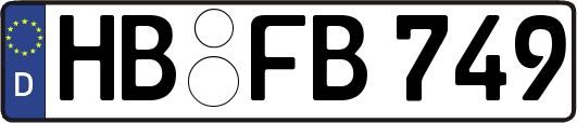 HB-FB749