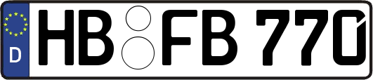 HB-FB770
