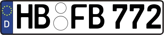 HB-FB772
