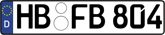 HB-FB804