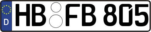 HB-FB805