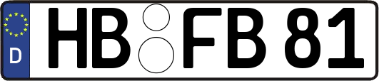 HB-FB81