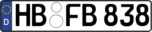 HB-FB838