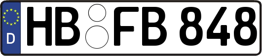 HB-FB848