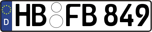 HB-FB849
