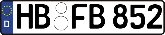 HB-FB852