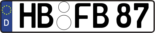 HB-FB87