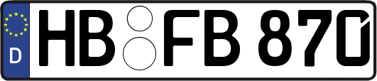 HB-FB870