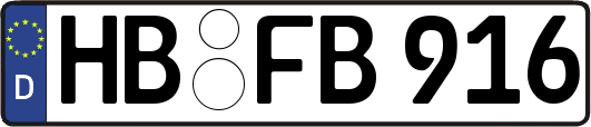 HB-FB916