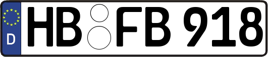 HB-FB918