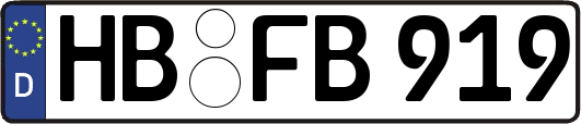 HB-FB919