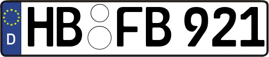 HB-FB921
