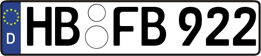 HB-FB922