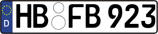 HB-FB923
