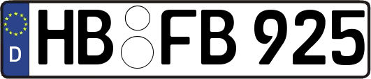 HB-FB925