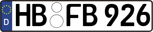 HB-FB926