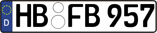 HB-FB957