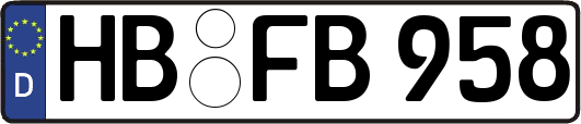 HB-FB958