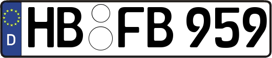 HB-FB959