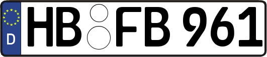 HB-FB961