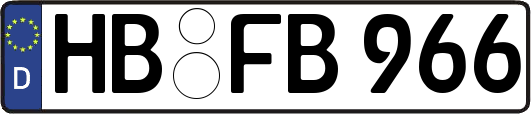 HB-FB966