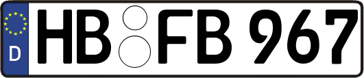 HB-FB967