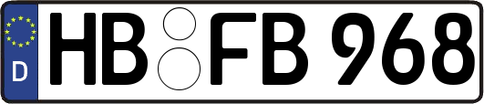 HB-FB968