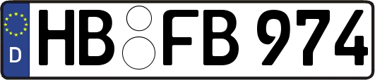 HB-FB974