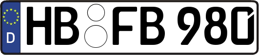 HB-FB980