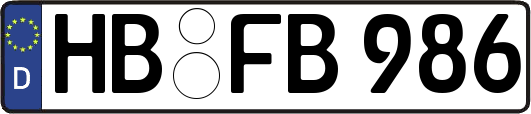 HB-FB986