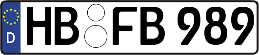 HB-FB989