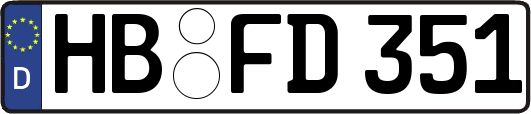 HB-FD351