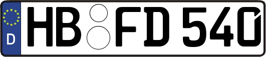 HB-FD540