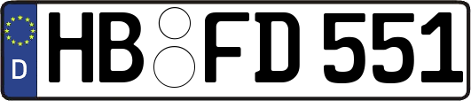 HB-FD551