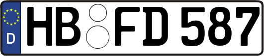HB-FD587