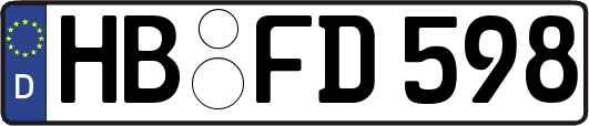 HB-FD598