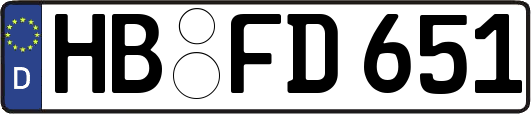 HB-FD651