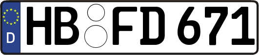 HB-FD671