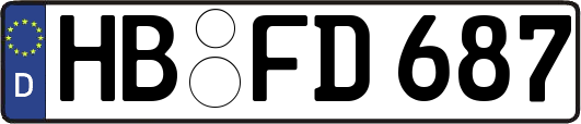 HB-FD687