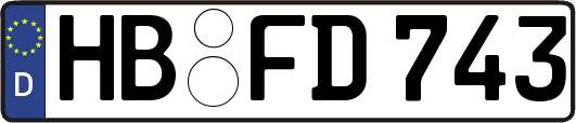HB-FD743